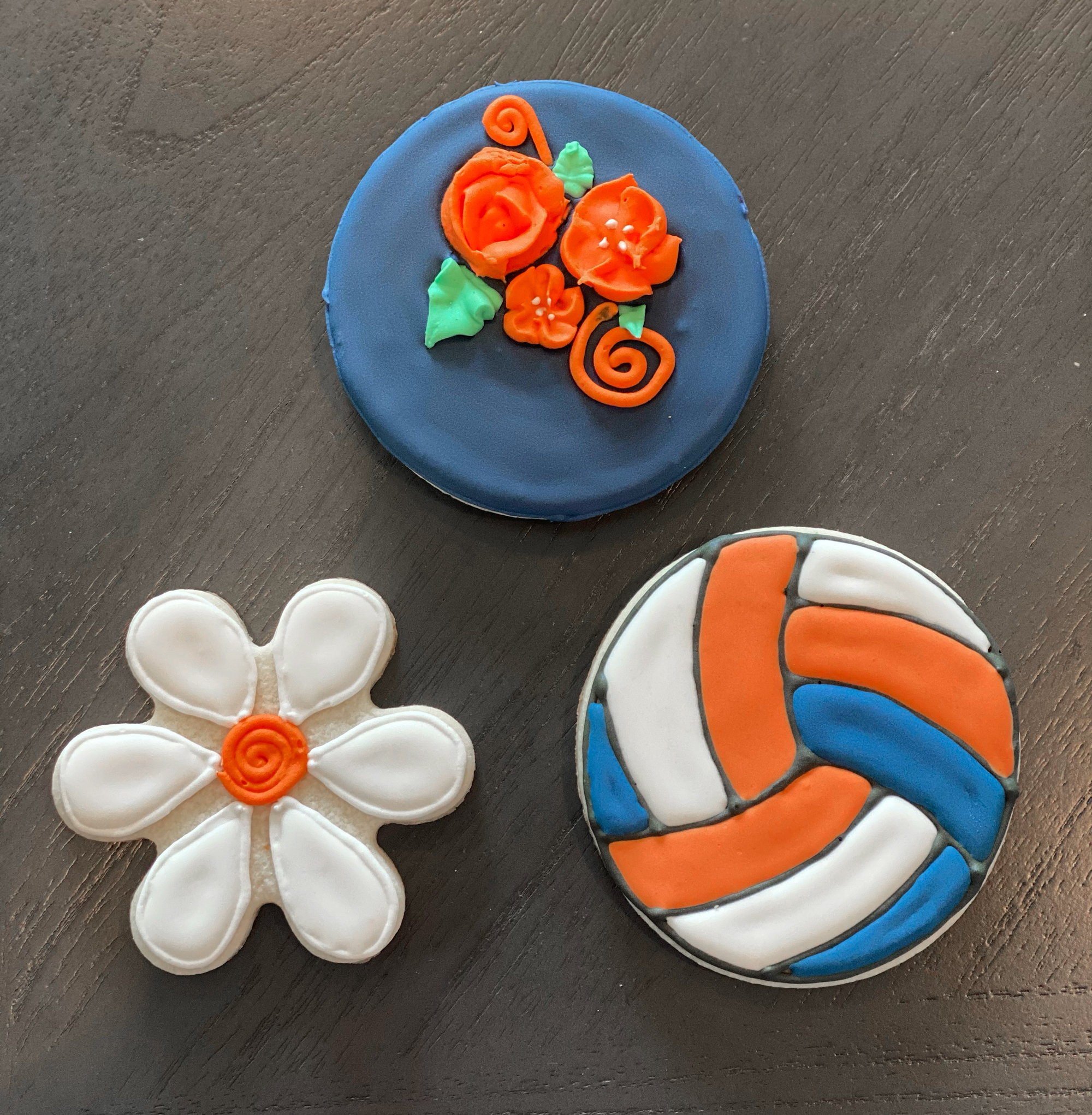 volleyball cookies